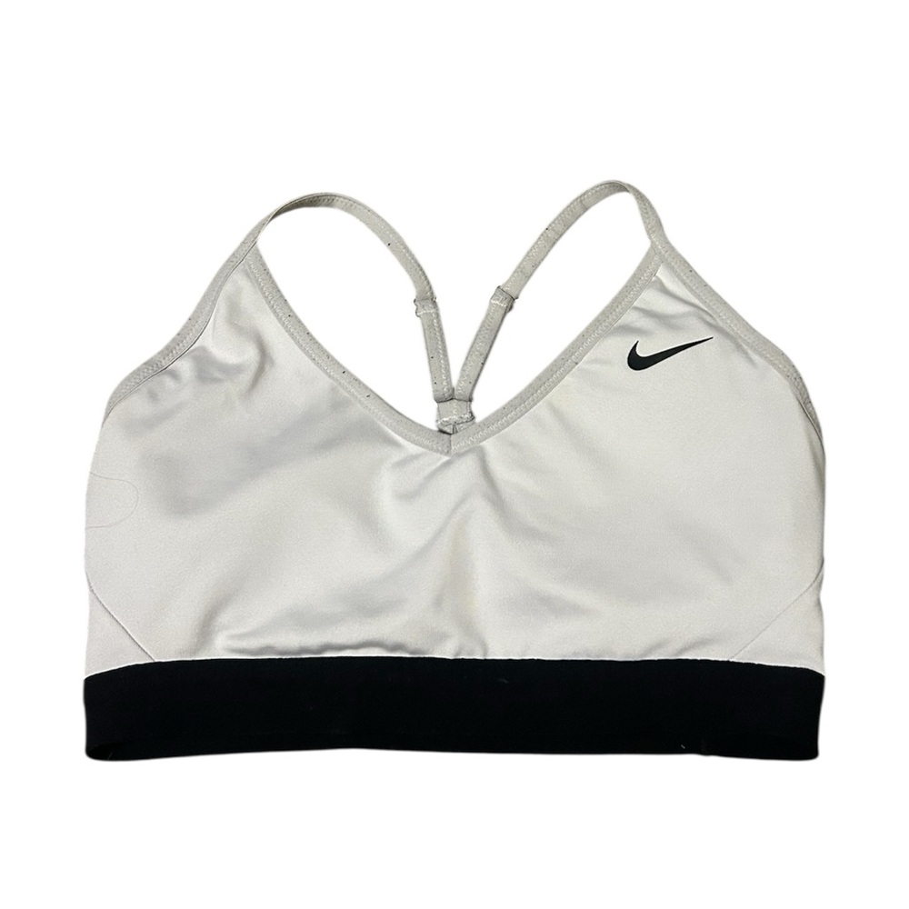 Nike White Sports Bra
